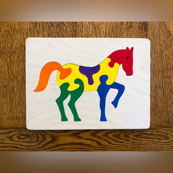 Hand Crafted Toys Wooden It Be Lovely Made In Usa Wooden Horse